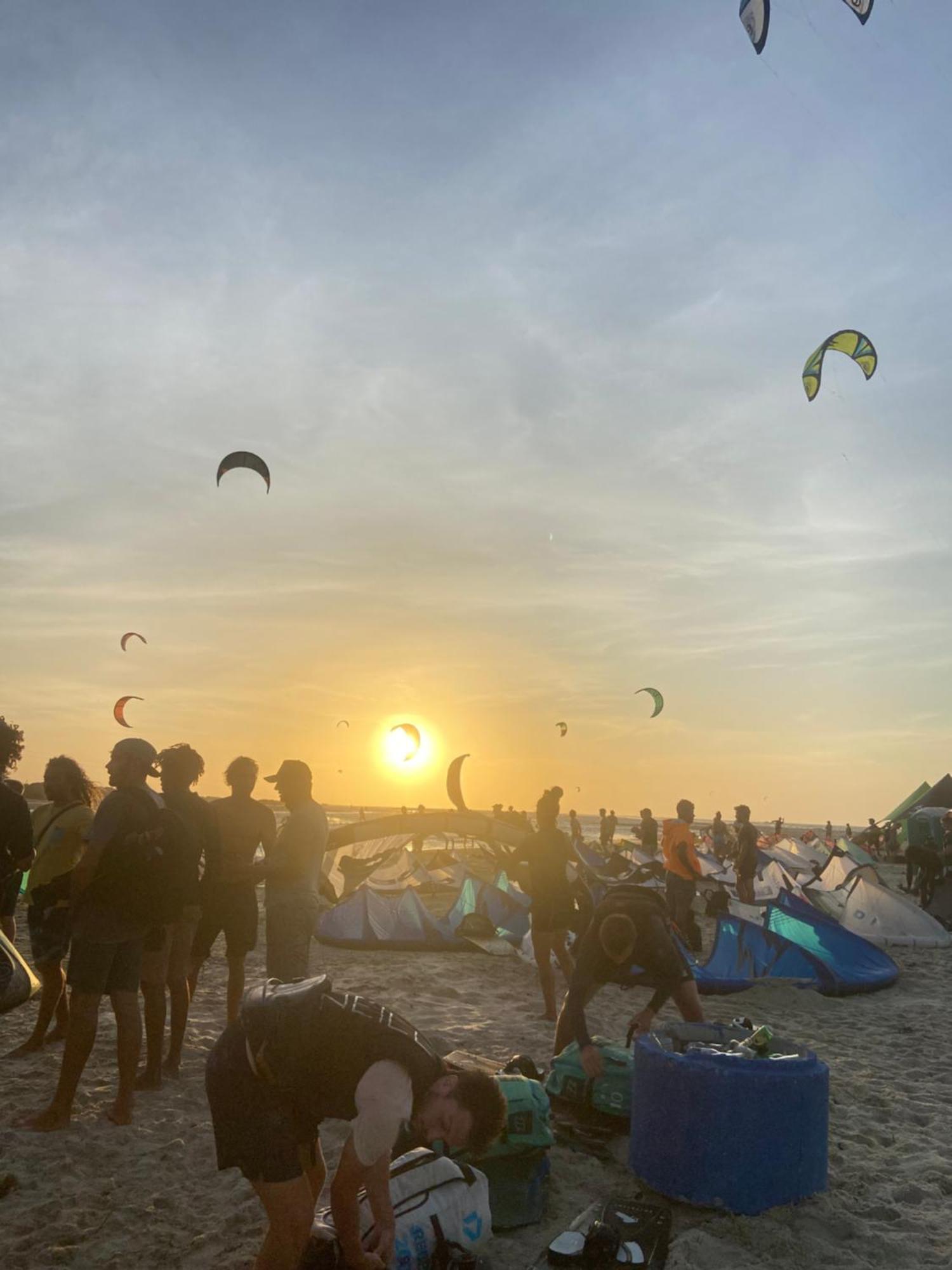 Pousada Ondas Do Vento Tatajuba Bagian luar foto